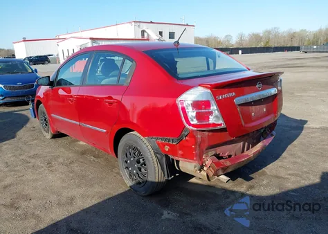 2011 Nissan Sentra 2.0S из США, поврежденный, VIN 3N1AB6AP6BL682789